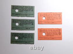 Vintage SUPER Rare Disneyland Monorail Park Ride Admission Tickets booth Disney