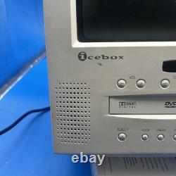 Vintage Salton iCEBOX countertop kitchen CRT television DVD SUPER RARE