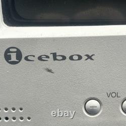 Vintage Salton iCEBOX countertop kitchen CRT television DVD SUPER RARE