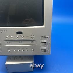 Vintage Salton iCEBOX countertop kitchen CRT television DVD SUPER RARE