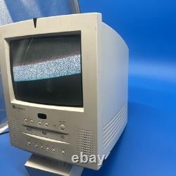 Vintage Salton iCEBOX countertop kitchen CRT television DVD SUPER RARE