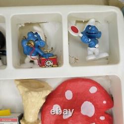 Vintage Schleich Peyo Smurf Combi Traffic Set Complete Hong Kong 1981 SUPER RARE