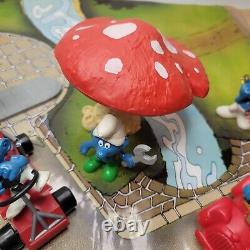 Vintage Schleich Peyo Smurf Combi Traffic Set Complete Hong Kong 1981 SUPER RARE