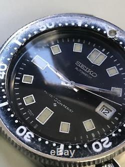 Vintage Seiko Hi-beat 6105 8119 Super Rare Diver Watch 44 MM 6105-8119