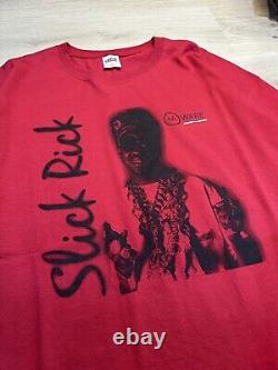 Vintage Slick Rick T Shirt XL/XXL Rap Tee Hip Hop Super RARE Finesse + Flourish