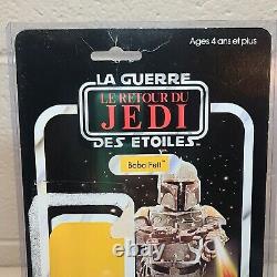 Vintage Star Wars French Miro Meccano Trilogo Boba Fett w Cardback SUPER RARE