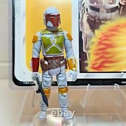 Vintage Star Wars French Miro Meccano Trilogo Boba Fett w Cardback SUPER RARE