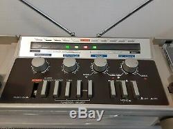 Vintage Stereo Welton Japan 8070 Super Woofer Boombox Ghetto Blaster Rare