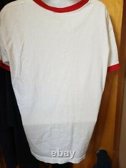 Vintage Strawberry Shortcake Ringer T Shirt 90s Rare Life Is Delicious Sz XL