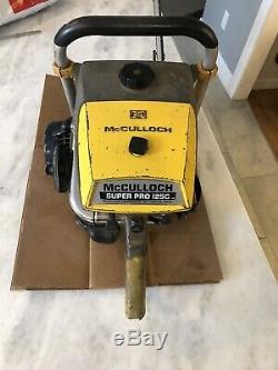 Vintage Super 125C 101B Engine McCulloch Chainsaw Saw SP125 Muscle Saw RARE