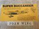 Vintage Super Buccaneer Balsa RC Model Airplane Kit Rare Jack Stafford Models