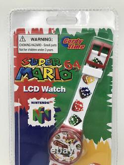 Vintage Super Mario 64 Watch 90s Nintendo 64 Deadstock RARE