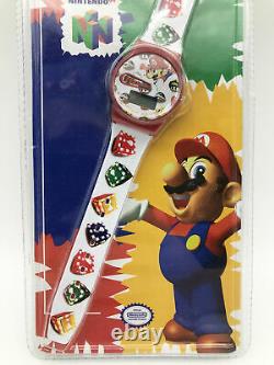 Vintage Super Mario 64 Watch 90s Nintendo 64 Deadstock RARE