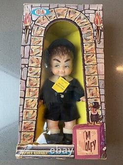 Vintage Super RARE 1964 Ideal The Mini Munsters Wolfy Doll In Box All Original