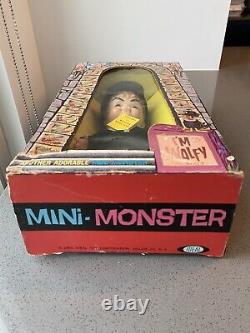 Vintage Super RARE 1964 Ideal The Mini Munsters Wolfy Doll In Box All Original