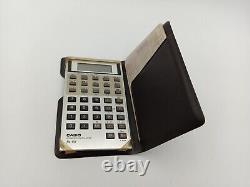 Vintage Super RARE CASIO fx-68 Scientific Calculator READ