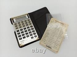Vintage Super RARE CASIO fx-68 Scientific Calculator Working Read