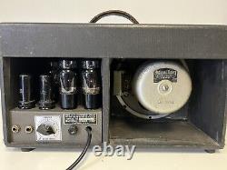 Vintage Super Rare 1930s 40s National Dobro Tube Amplifier 1x6 Combo Amp Works