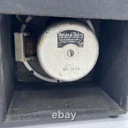 Vintage Super Rare 1930s 40s National Dobro Tube Amplifier 1x6 Combo Amp Works