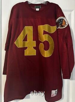 Vintage Super Rare! 1945 WASHINGTON REDSKINS THROWBACK JERSEY STALL&DEAN XL