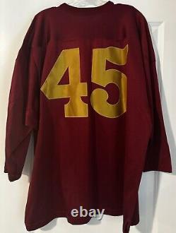 Vintage Super Rare! 1945 WASHINGTON REDSKINS THROWBACK JERSEY STALL&DEAN XL