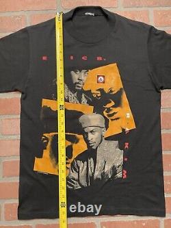 Vintage Super Rare 1990 90s Eric B and Rakim Rap Tee Shirt Hip Hop Large