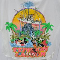 Vintage Super Rare 1990s Typhoon Lagoon Full Print T-shirt Size One Size Fits