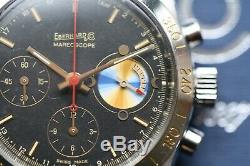 Vintage Super Rare Eberhard Mareoscope Chronograph