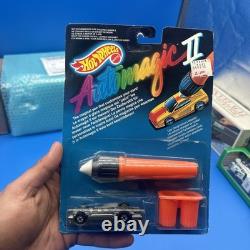 Vintage Super Rare Error Hot Wheels Automagic II - Thunderburner #3457 Cracked