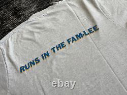Vintage Super Rare Fam-lee 90s Rap T Shirt Size XL Runs in the Fam-Lee