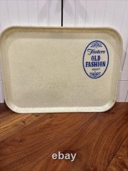 Vintage Super Rare Fosters Freeze Old Fashion Ice Cream Serving Tray Plastic