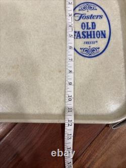 Vintage Super Rare Fosters Freeze Old Fashion Ice Cream Serving Tray Plastic