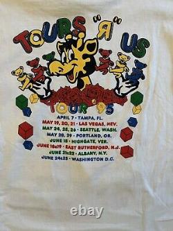 Vintage Super Rare Grateful Dead Tee XL Toy R Us Tour Used Pristine 9.7/10 Mint