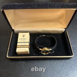 Vintage Super Rare Gucci Parfum 1 And Geneva Diamond Watch Gift Set Ladies