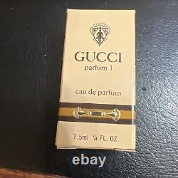 Vintage Super Rare Gucci Parfum 1 And Geneva Diamond Watch Gift Set Ladies