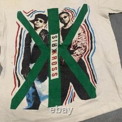 Vintage Super Rare Kriss Kross Rap T Shirt Size XL Single Stitch