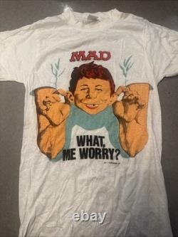 Vintage Super Rare Mad Magazine T-Shirt, Alfred E. Neuman 1975