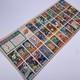 Vintage Super Rare Menko Card space war Menko Russian Laika uncut sheet 1957