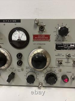 Vintage Super Rare Military Signal Generator TS-155 E/UP Van Norman Industries