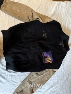 Vintage Super Rare Mtv Staff Jacket Fifth Anniversary Embroidered Size Medium