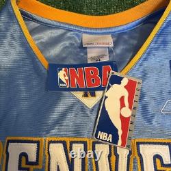 Vintage Super Rare NWT Carmelo Anthony Denver Nuggets authentic jersey size 54