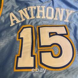 Vintage Super Rare NWT Carmelo Anthony Denver Nuggets authentic jersey size 54