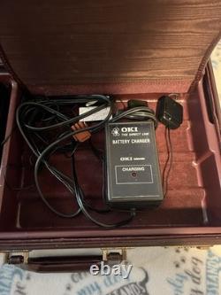Vintage Super Rare Oki Briefcase Cell Phone The Direct Line Collectors Item