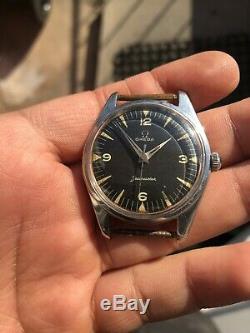 Vintage Super Rare Omega Seamaster/Ranchero Miltary Issue PAF 2996-1