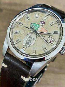 Vintage Super rare Rado Purple Horse, Tropical dial, 35mm Saudi Bahrain Flags