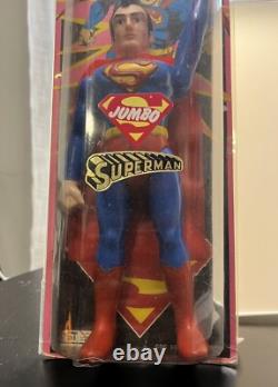 Vintage Superman Jumbo 11 Vinyl Figure DC 1979 Super Rare