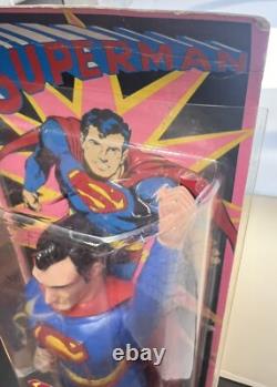 Vintage Superman Jumbo 11 Vinyl Figure DC 1979 Super Rare