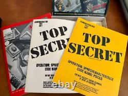 Vintage TSR Top Secret RPG Game 1981 2nd Edition 7006 Boxed Set Super Rare d20s