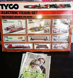 Vintage TYCO THE ALCO SUPER ACTION FREIGHT Electric Train Set! RARE/ LOOK