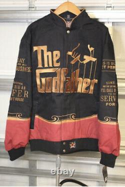 Vintage The Godfather Don Corleone Jacket JH Design Super Rare L NWT